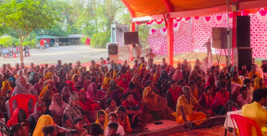 भगवान की पत्नियां नही अपितु श्री होती हैं - डॉ विनीतानंद।