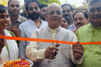 सरकार के 12 साल: विकास प्रदर्शनी का आगाज - एटा विशेष