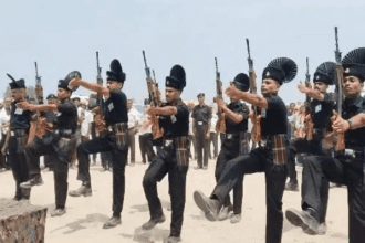 उन्नाव: सेना के सूबेदार को अंतिम विदाई