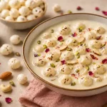 Makhana Kheer Recipe, Makhana Kheer, Sawan 2026, Sawan Bhog, Shiv Bhog, Mahadev, Fasting Recipe, Vrat Recipe, सावन, मखाने की खीर, भगवान शिव, प्रसाद रेसिपी