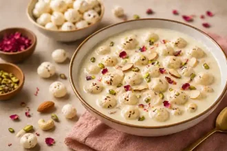 Makhana Kheer Recipe, Makhana Kheer, Sawan 2026, Sawan Bhog, Shiv Bhog, Mahadev, Fasting Recipe, Vrat Recipe, सावन, मखाने की खीर, भगवान शिव, प्रसाद रेसिपी
