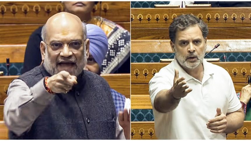 Rahul Gandhi Letter to Amit Shah, Jantar Mantar Student Protest, NEET Dispute Rahul Gandhi, Delhi Police Action Pellet Guns, राहुल गांधी अमित शाह चिट्ठी