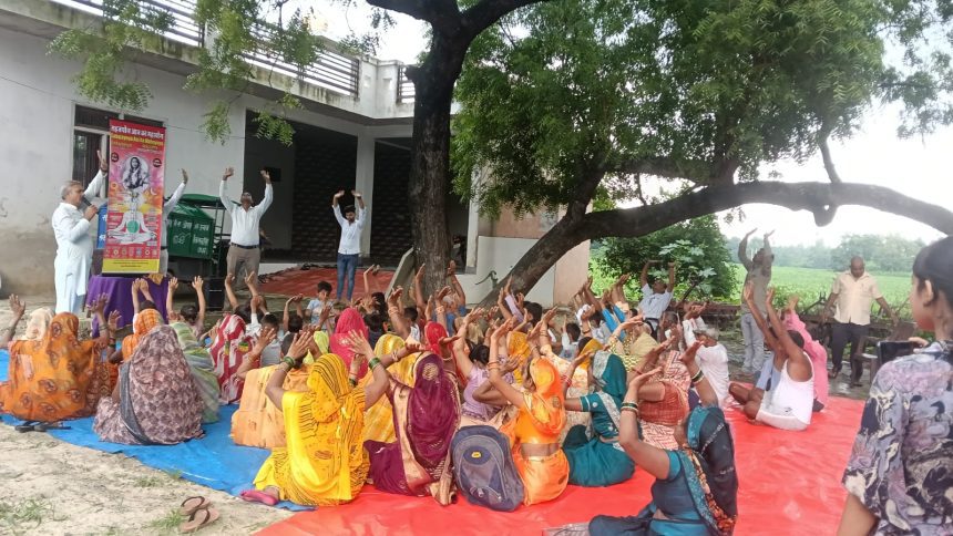 उन्नाव में सहज योग का आत्मसाक्षात्कार कार्यक्रम, 130 ग्रामीण जुड़े