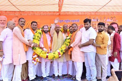 राष्ट्रीय महामंत्री बनने के बाद पहली बार बाराबंकी पहुंचे हरीश द्विवेदी