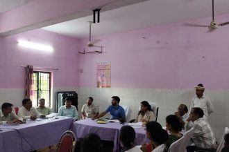श्रावस्ती स्वास्थ्य विभाग समीक्षा बैठक