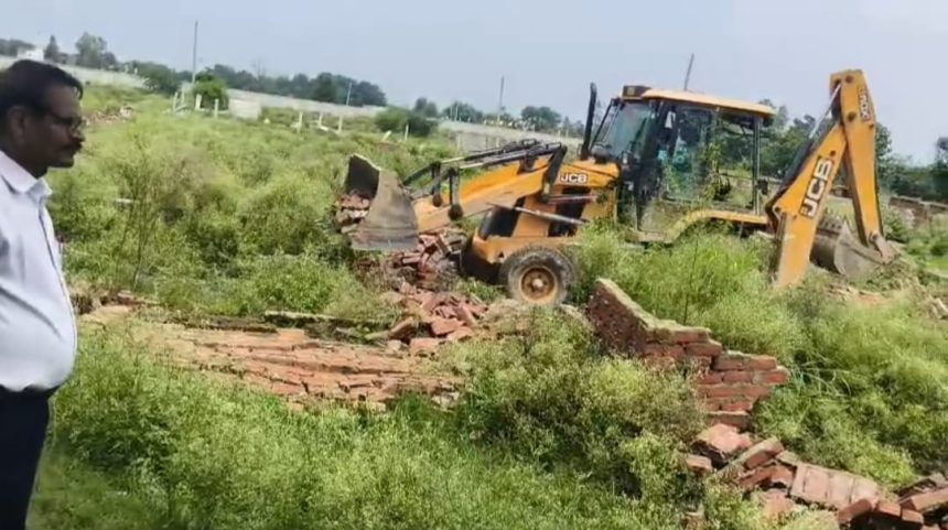 बाराबंकी अवैध प्लाटिंग