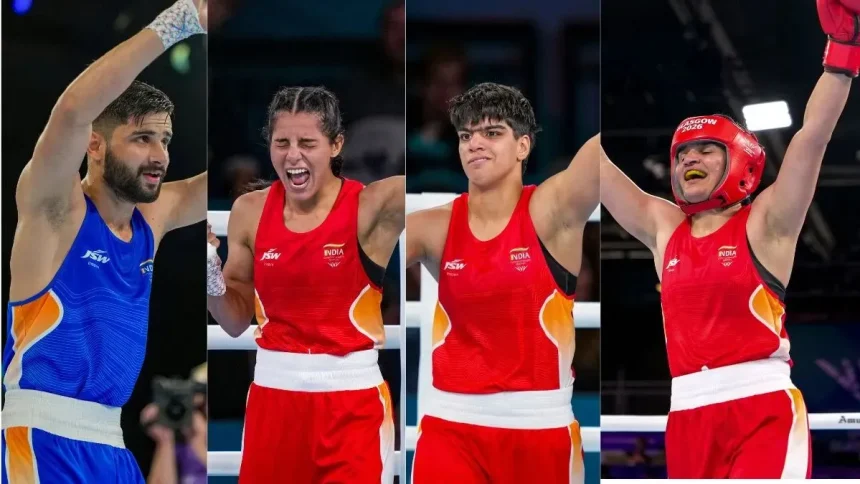 Commonwealth Games 2026, Boxing, Team India, Indian Boxers, Sports News, Gold Medal, Ankush Panghal, Lovlina Borgohain, Medal Tally, CWG 2026