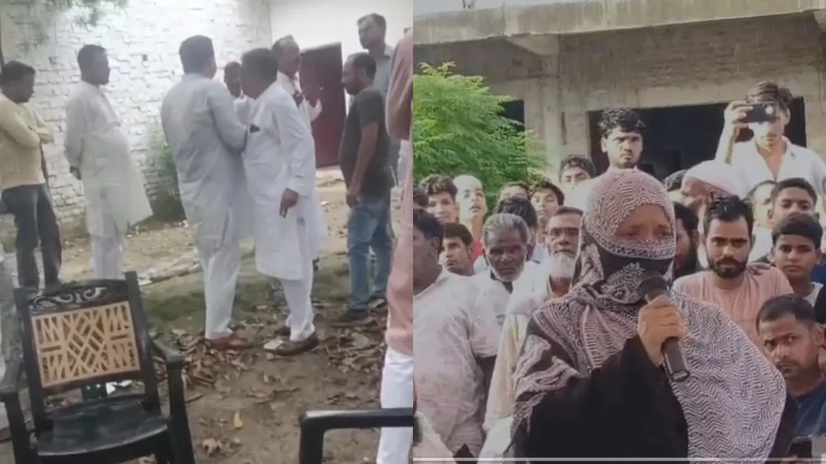Sitapur News: मकान-दुकानों पर कब्जे का आरोप, पीड़ित परिवारों ने मंत्री से लगाई न्याय की गुहार