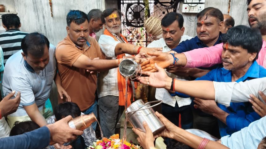 Devkali temple on the second Monday