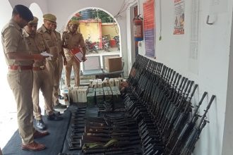श्रावस्ती इकौना थाना निरीक्षण