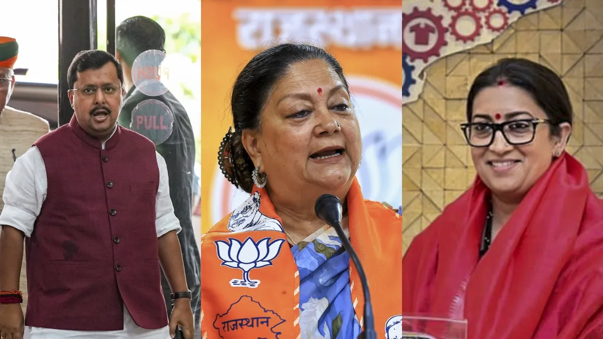 नितिन नवीन की नई टीम तैयार, वसुंधरा राजे और स्मृति ईरानी समेत इन नेताओं को मिली अहम जिम्मेदारी
