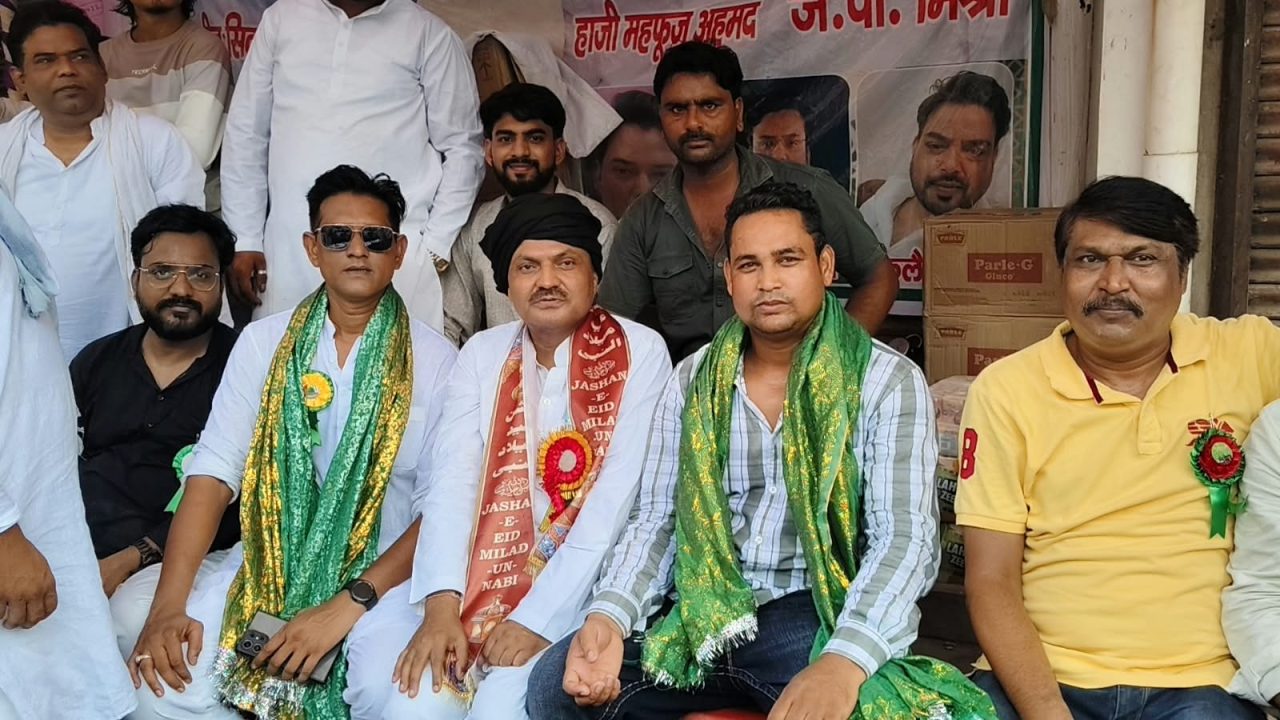 बहराइच मिलाद-उन-नबी जुलूस