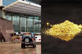 Lucknow airport gold smuggling अमौसी एयरपोर्ट सोना तस्करी Dubai gold smuggling gang लखनऊ एयरपोर्ट चोरी मामला 30 लाख का सोना बरामद सरोजनीनगर पुलिस कार्रवाई दुबई से सोना तस्करी Gold smuggling case Lucknow Uttar Pradesh crime news Lucknow crime news today अमौसी एयरपोर्ट पुलिस कार्रवाई अंतरराज्यीय गिरोह गिरफ्तार Dubai gold smuggling network यूपी क्राइम न्यूज