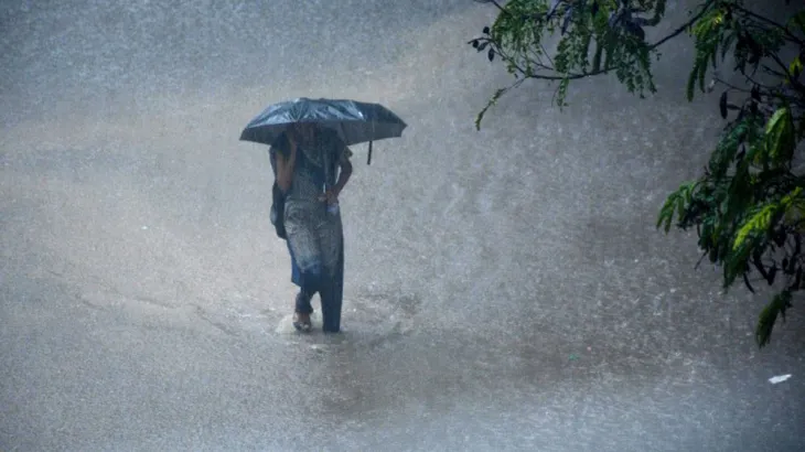 तेज बारिश के बाद गांव में बाढ़ जैसे हालात, सड़कें बनीं नहर; घरों में घुसा पानी
