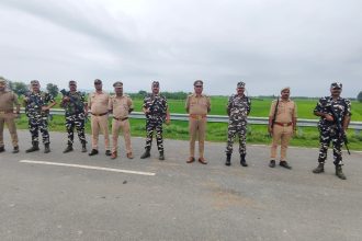 श्रावस्ती इंडो-नेपाल सीमा पेट्रोलिंग