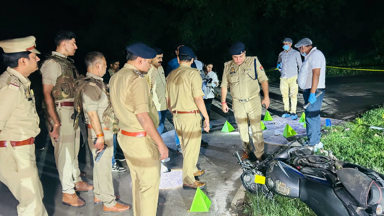 बहराइच में पुलिस-बदमाश मुठभेड़, लुटेरे तूफान के पैर में लगी गोली; गिरफ्तार