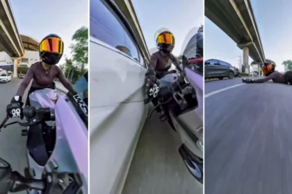 Gurugram Woman Biker Case