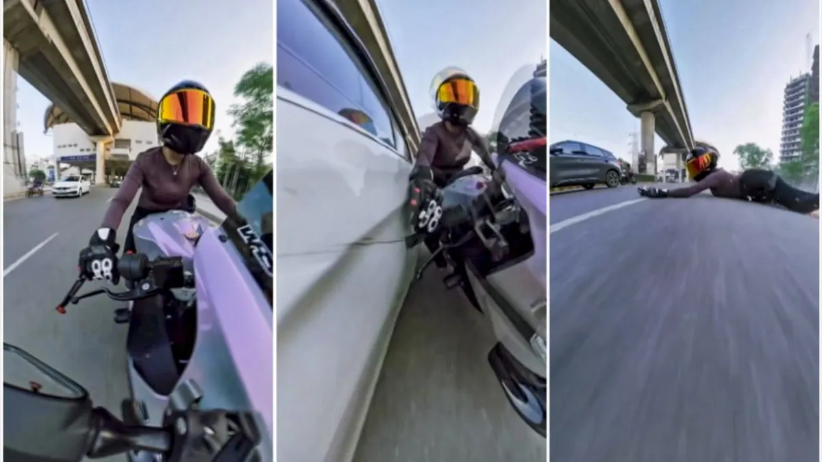Gurugram Woman Biker Case