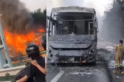 Greater Noida Expressway Fire